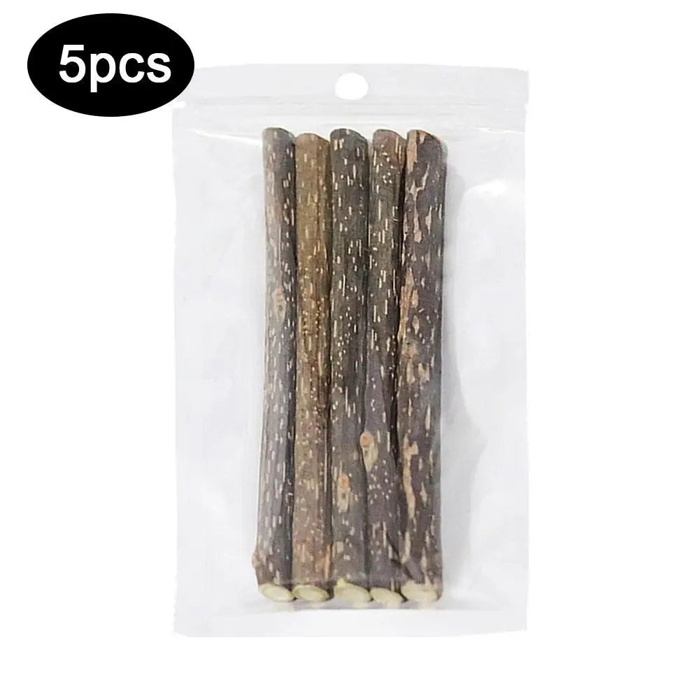 5Pcs Natural Catnip Pet Cat Molar Toothpaste Stick Cat Kitten Chew Toys Pet Supplies Cat Snacks Sticks Healthy Pet Accessories