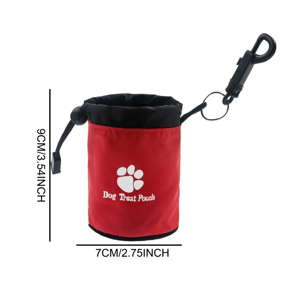 Dog Treat Training Pouch Food Dispenser Snack Bag for Dog Training Treat Pockets Puppy Treat Bag Leash Accessories for Pet Treat