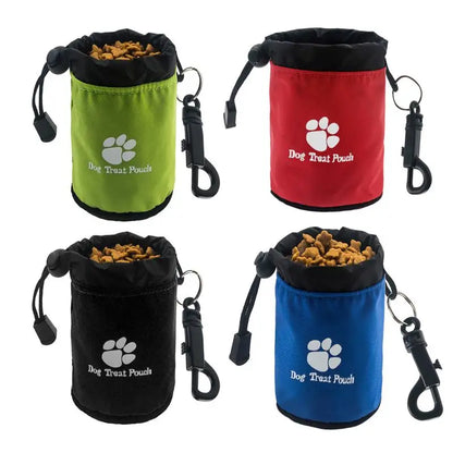 Dog Treat Training Pouch Food Dispenser Snack Bag for Dog Training Treat Pockets Puppy Treat Bag Leash Accessories for Pet Treat