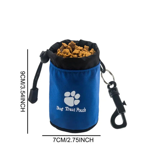 Dog Treat Training Pouch Food Dispenser Snack Bag for Dog Training Treat Pockets Puppy Treat Bag Leash Accessories for Pet Treat